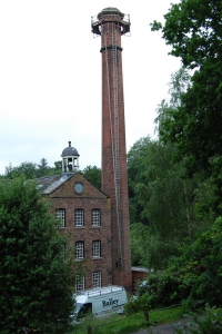 Grade 1 listed brick chimney